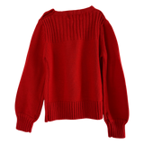 size 4/5 years izod lacoste knit red sweater