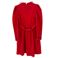 size 8 velvet Christian Dior dress