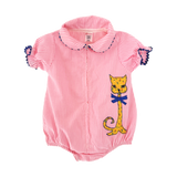 size 24 months siamese cat bubble romper