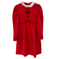 size 8 velvet Christian Dior dress