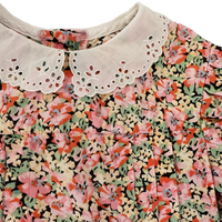 size 7 floral and eyelet dress