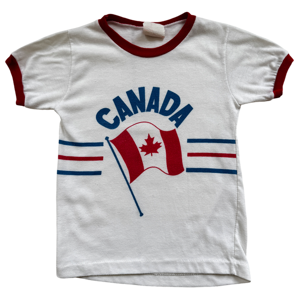 size 4/5 years Canada tee