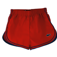 many sizes x red izod lacoste blue piping shorts