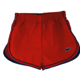 many sizes x red izod lacoste blue piping shorts