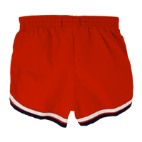 many sizes x cherry red izod lacoste blue and white piping shorts