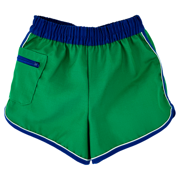 many sizes x kelly green Donmoor retro shorts