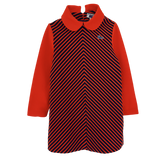 size 4/6 years cadmium red Chemise Lacoste dress