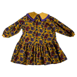 size 7 years floral corduroy dress