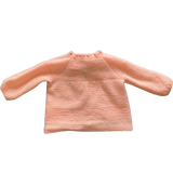 size 2 years knit pinky sweater