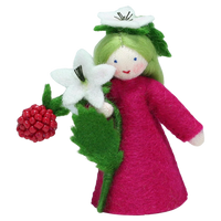 raspberry fairy doll