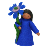 cornflower fairy doll