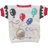 size 6 clowns and balloons sweater